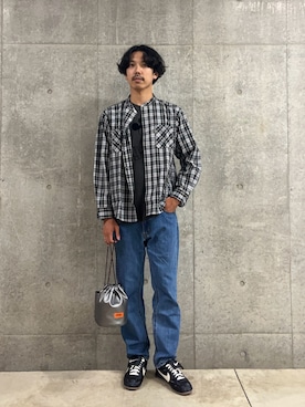 ハヤシさん（メンズ・183cm）の秋コーディネート