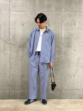 ハヤシさん(メンズ・183cm)の春コーディネート