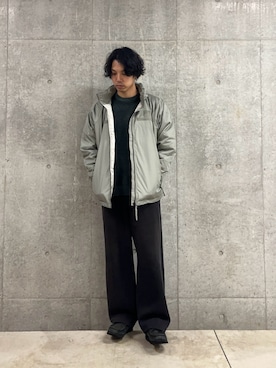 「アイテム（ニット/セーター）」を使った、ハヤシさん（メンズ・183cm・30代）の秋コーディネート