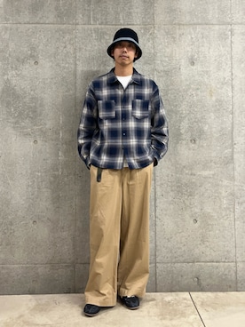 「古着MIX」｜ハヤシさん（メンズ・183cm・30代）の秋コーディネート