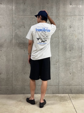 「FREDY MAC（フレディーマック）のアイテム」を使った、ハヤシさん（メンズ・183cm）の夏コーディネート