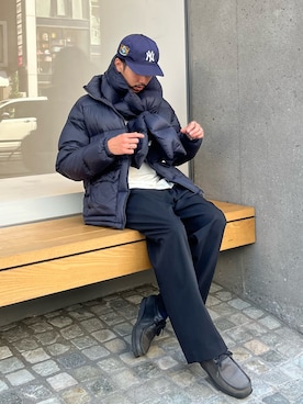 ハヤシさん（メンズ・183cm）の冬コーディネート