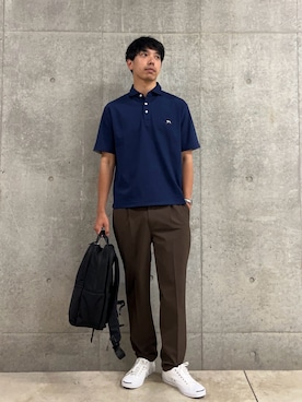 ハヤシさん(メンズ・183cm)の春コーディネート