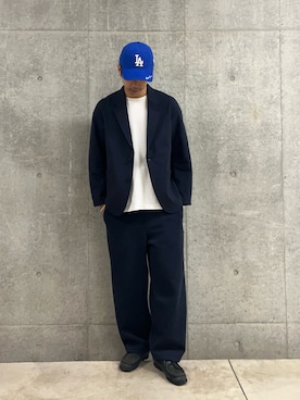 「アイテム（テーラードジャケット）」を使った、ハヤシさん（メンズ・183cm・30代）の秋コーディネート