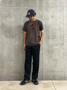 「アイテム（バッグ）」を使った、ハヤシさん（メンズ・183cm・30代）の夏コーディネート