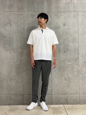 ハヤシさん（メンズ・183cm）の春コーディネート