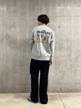 「アイテム（サンダル）」を使った、ハヤシさん（メンズ・183cm・30代）の秋コーディネート