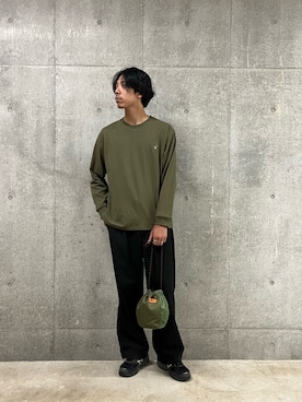 ハヤシさん（メンズ・183cm）の秋コーディネート