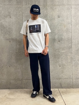 「COBMASTER（コブマスター）のアイテム」を使った、ハヤシさん（メンズ・183cm）の春コーディネート