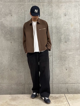 ハヤシさん（メンズ・183cm）の冬コーディネート