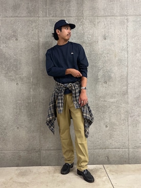 ハヤシさん(メンズ・183cm)の秋コーディネート