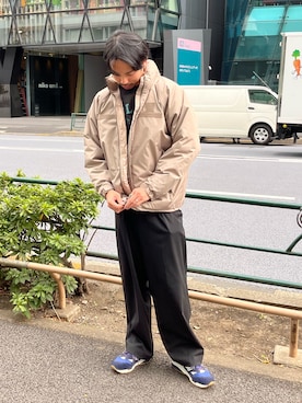 ハヤシさん（メンズ・183cm）の冬コーディネート