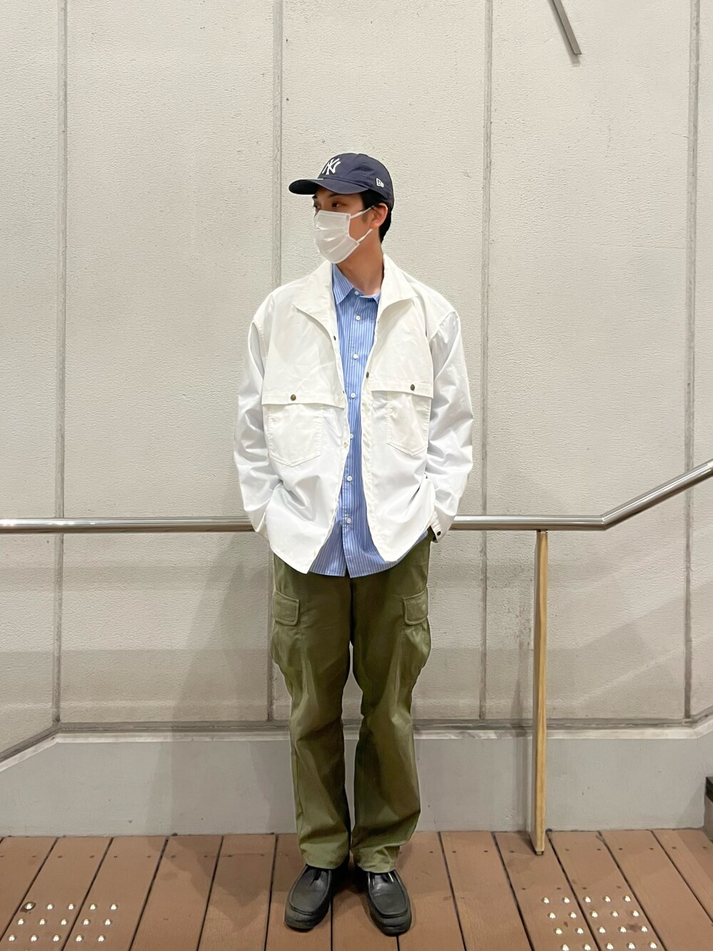 ハヤシさんの「【ARMY TWILL/アーミーツイル】SHIRTS JACKET シャツジャケット（ARMY TWILL）」を使ったコーディネート