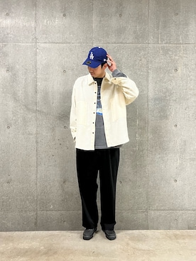 ハヤシさん（メンズ・183cm）の春コーディネート