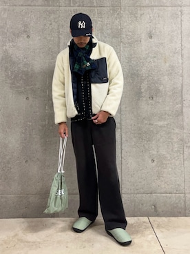 ハヤシさん（メンズ・183cm）の冬コーディネート