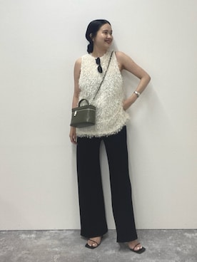 「バニティバッグ」｜nol takamiyaさん（レディース・161cm）の夏コーディネート