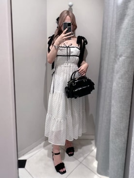 Rinkaさん（レディース・157cm）の夏コーディネート