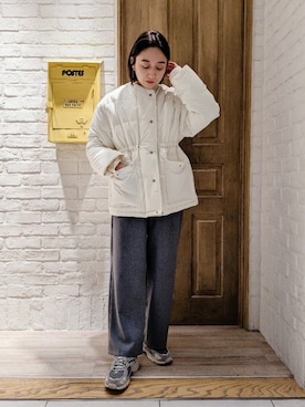 もっちゃんさん(レディース・160cm)の冬コーディネート