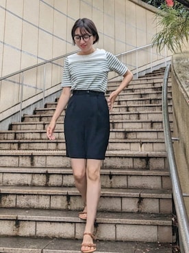 もっちゃんさん（レディース・160cm）の夏コーディネート