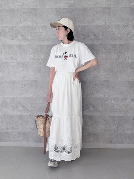 もっちゃんさん(レディース・160cm)の春コーディネート