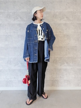 もっちゃんさん(レディース・160cm)の夏コーディネート