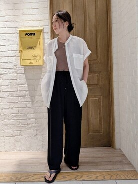 もっちゃんさん（レディース・160cm）の夏コーディネート