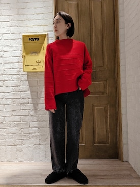 もっちゃんさん（レディース・160cm）の冬コーディネート