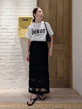 もっちゃんさん(レディース・160cm)の夏コーディネート