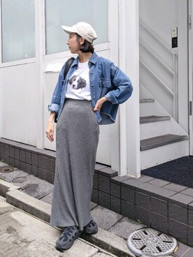 もっちゃんさん（レディース・160cm）の春コーディネート