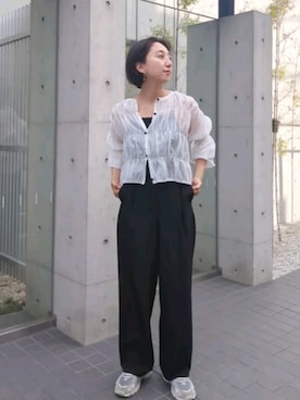 もっちゃんさん（レディース・160cm）の夏コーディネート