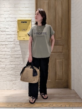 もっちゃんさん（レディース・160cm）の夏コーディネート