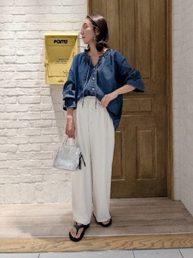 もっちゃんさん（レディース・160cm）の夏コーディネート