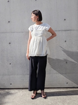 もっちゃんさん（レディース・160cm）の夏コーディネート