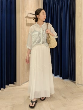 もっちゃんさん（レディース・160cm）の夏コーディネート