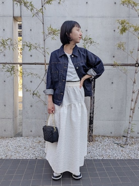 もっちゃんさん（レディース・160cm）の春コーディネート