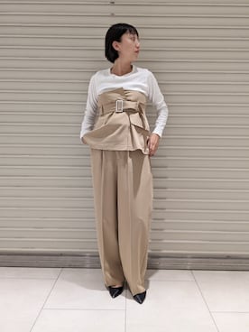 もっちゃんさん(レディース・160cm)の秋コーディネート