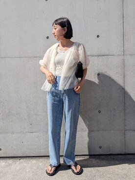 もっちゃんさん(レディース・160cm)の夏コーディネート