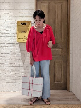 もっちゃんさん（レディース・160cm）の夏コーディネート