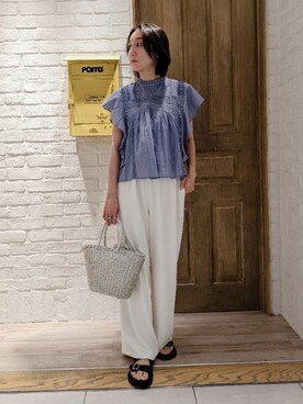 もっちゃんさん（レディース・160cm）の春コーディネート