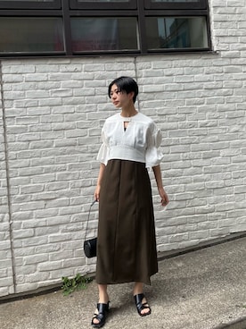 山口礼華さんのコーディネート