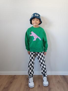 「アイテム（パンツ）」を使った、tarahitoさん（キッズ・110cm）の秋コーディネート