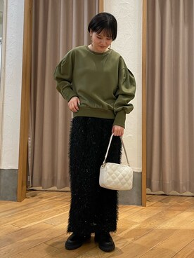 Motohashiさん（レディース・153cm）の冬コーディネート