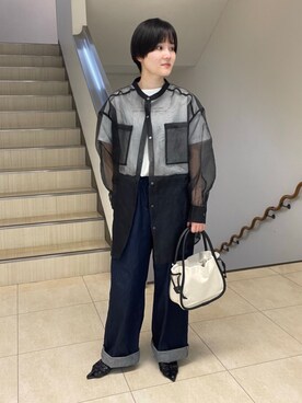 Motohashiさん（レディース・153cm）の春コーディネート