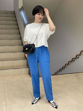 Motohashiさん（レディース・153cm）の春コーディネート