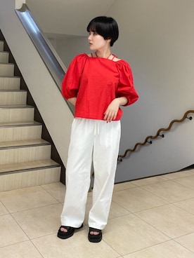 Motohashiさん（レディース・153cm）の春コーディネート