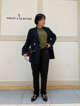 Motohashiさん（レディース・153cm）の春コーディネート