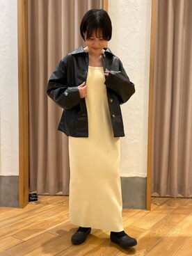 「ブーツコーデ」｜「アイテム（ブルゾン）」を使った、Motohashiさん（レディース・153cm）の冬コーディネート