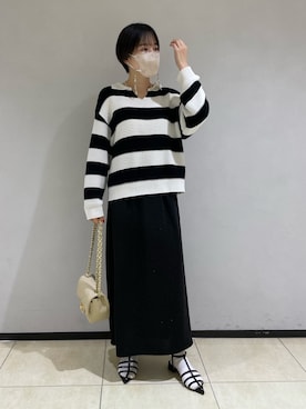 Motohashiさん(レディース・153cm)の春コーディネート