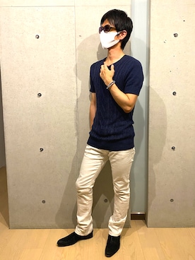 「TORNADO MART（トルネードマート）のアイテム（パンツ）」を使った、Youさん（メンズ・168cm）の夏コーディネート