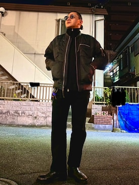 「アイテム（ジャージ）」を使った、k423gusuriさん（メンズ・178cm・30代）の秋コーディネート